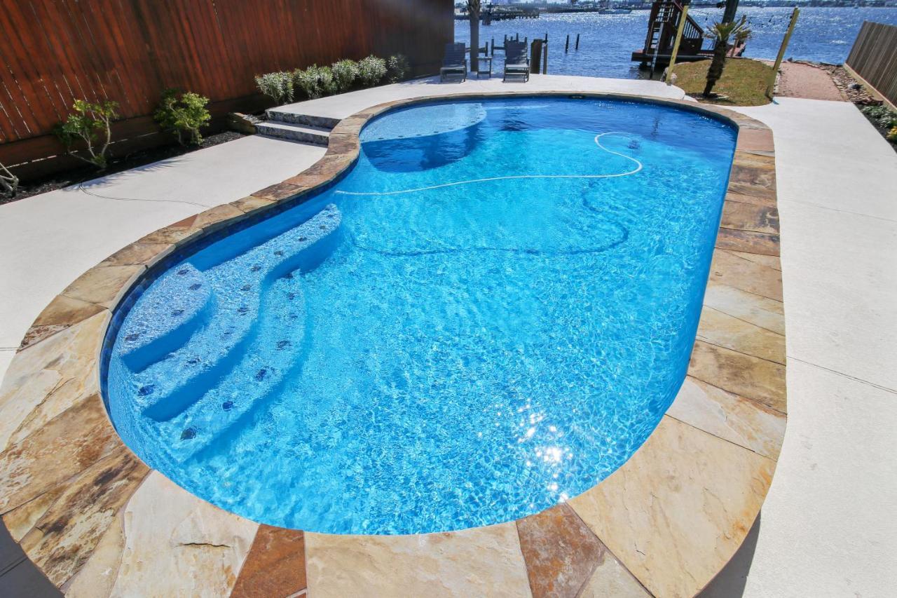 ガルベストン Pool Days And Dock Nightsヴィラ エクステリア 写真